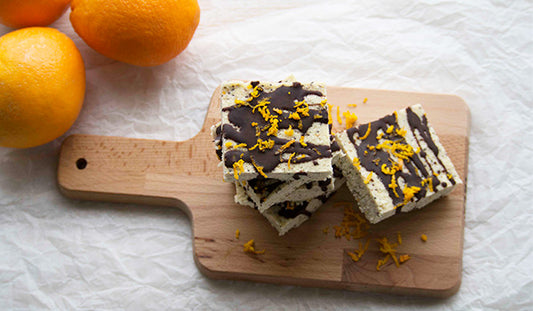 Chocolate orange slice