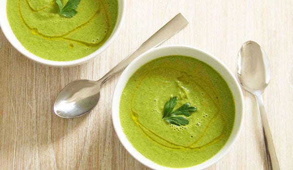 Green winter soup