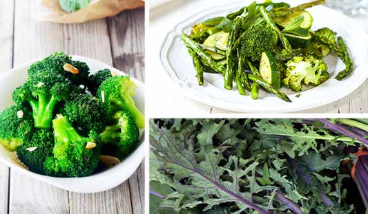 Green vegetables - 3 easy recipes